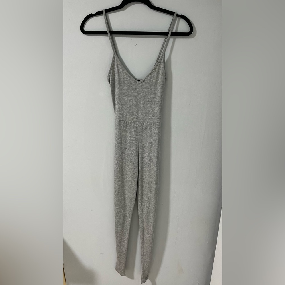 Sexy Grey Jumpsuit